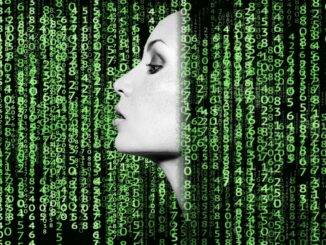 woman, code, matrix
