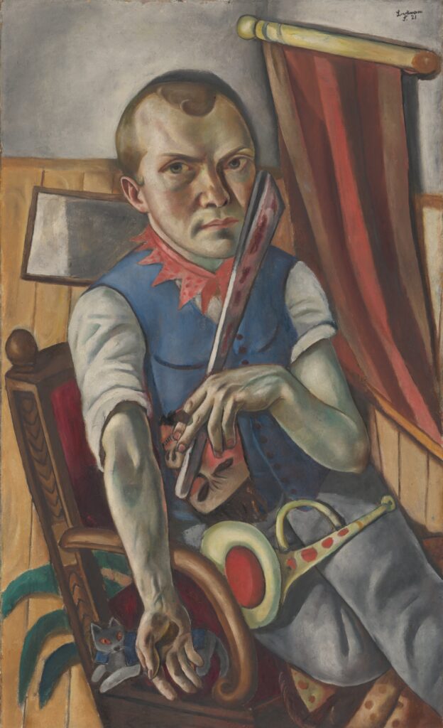 Beckmann_Max_Selbstbildnis_als_Clown