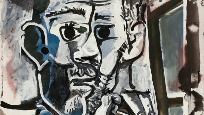 Picasso_Pablo_Der Maler bei der Arbeit_1964_Sprengel Museum