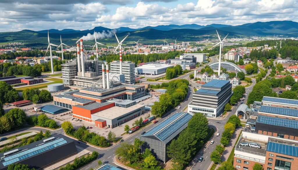 moderne Wirtschaft Bergisches Land